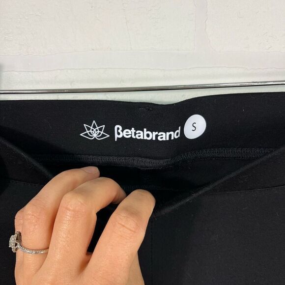 Betabrand Womens Bootcut Pants size Small Black - Picture 5 of 14